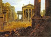 Lemaire, Jean Square in an Ancient City oil painting on canvas